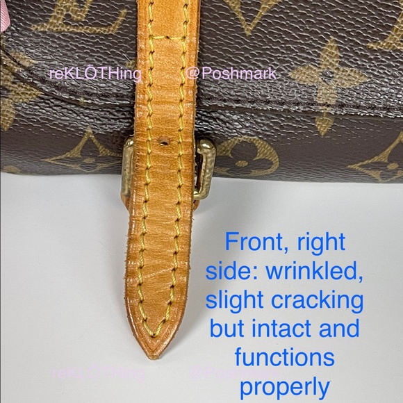 Louis Vuitton POCHETTE MARELLE Waist Bum Bag M10015 Monogram LV - EUC fanny - Picture 12 of 17